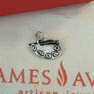 James, Avery, Sterling silver, artist palette charm